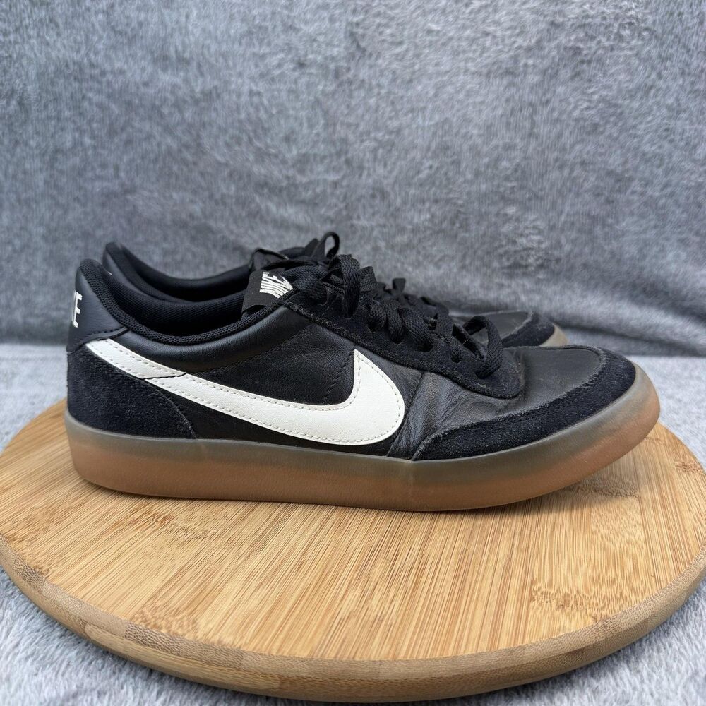 Nike Shoes Womens Size 9 Black Leather Gum Sole Casual Sneakers FZ5630-001